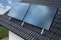 Solární panely - montáž na střechu s úpravou sklonu